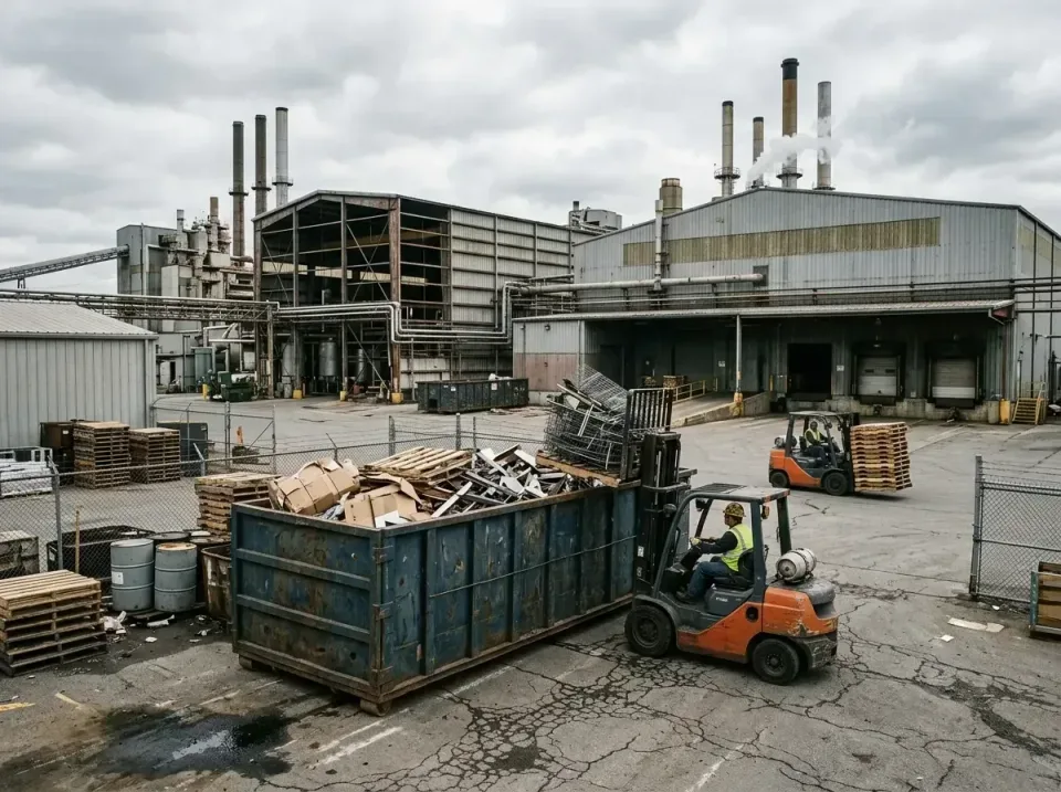 industrial-factory-scrap-conta-003 — frequently asked questions, Cheap Roll-off Dumpster Rentals in Dunmore, PA